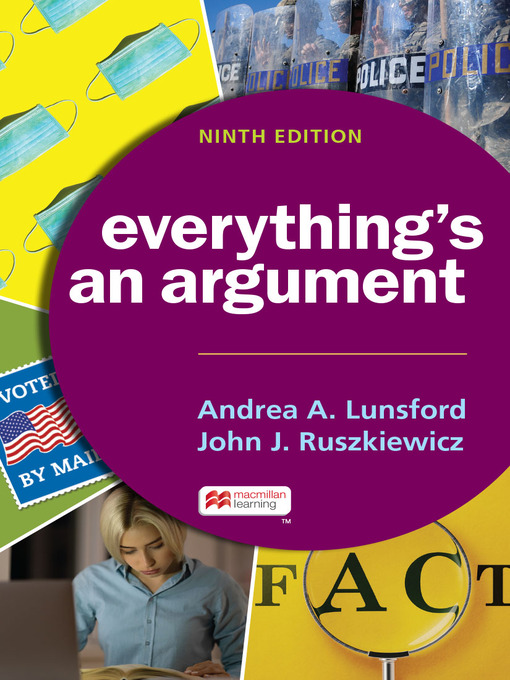 Title details for Everything's an Argument by Andrea A. Lunsford - Available